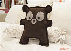 Brown Felt Bear 